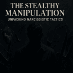 Graphic illustrating narcissistic manipulation tactics